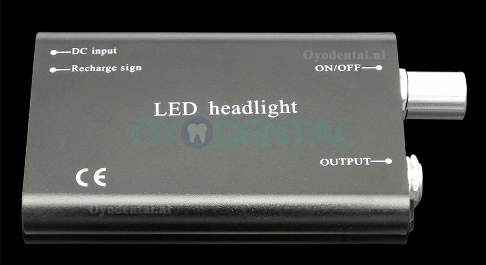 Draagbare Clip-on LED-koplamp geschikt voor tandheelkundige klinische medische verrekijkers